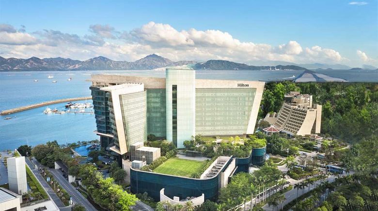 <b>Hilton Shenzhen Shekou Nanhai Exterior</b>. Images powered by <a href="https://iceportal.shijigroup.com/" title="IcePortal" target="_blank">IcePortal</a>.