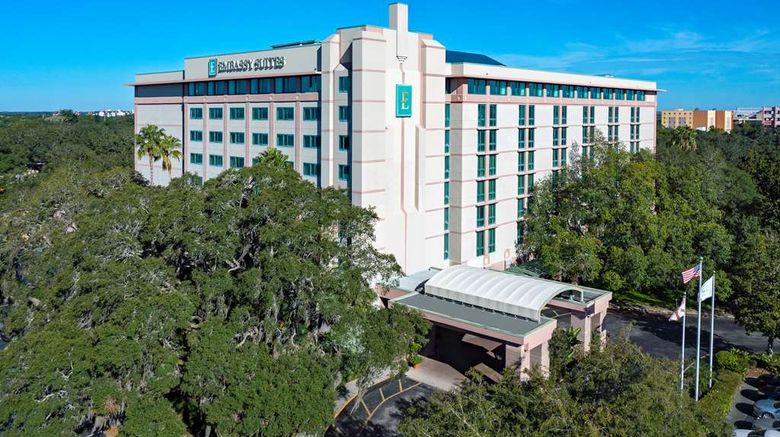 Embassy Suites USF/near Busch Gardens Exterior. Images powered by <a href="https://iceportal.shijigroup.com" target="_blank" rel="noopener">Ice Portal</a>.