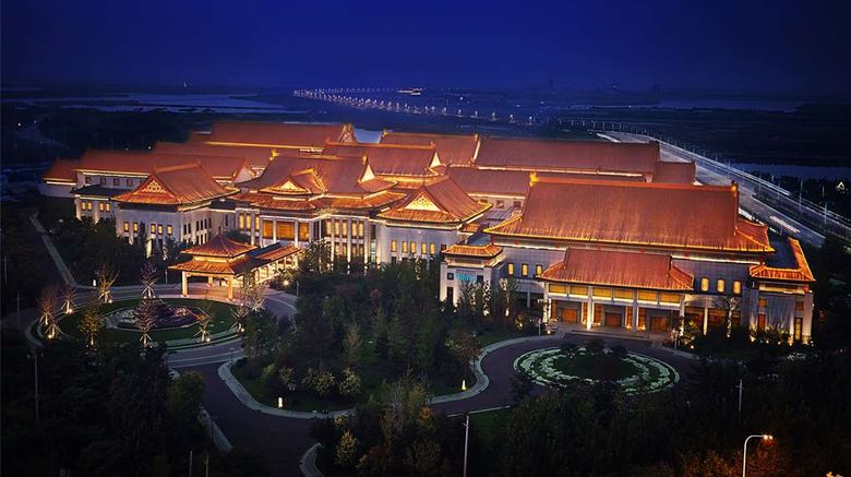 Hilton Tianjin Eco-City Exterior. Images powered by <a href="https://iceportal.shijigroup.com" target="_blank" rel="noopener">Ice Portal</a>.