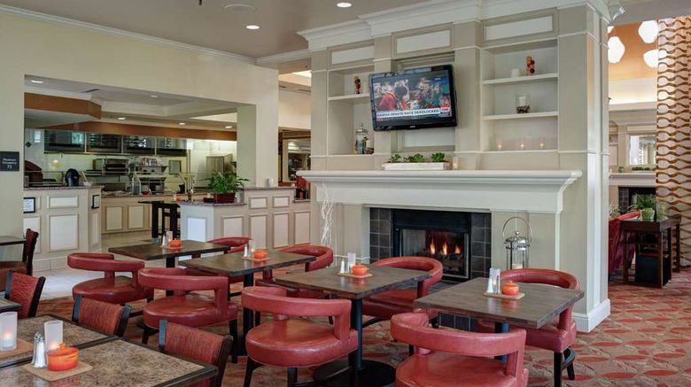 <b>Hilton Garden Inn Tulsa Airport Lobby</b>. Images powered by <a href="https://iceportal.shijigroup.com/" title="IcePortal" target="_blank">IcePortal</a>.