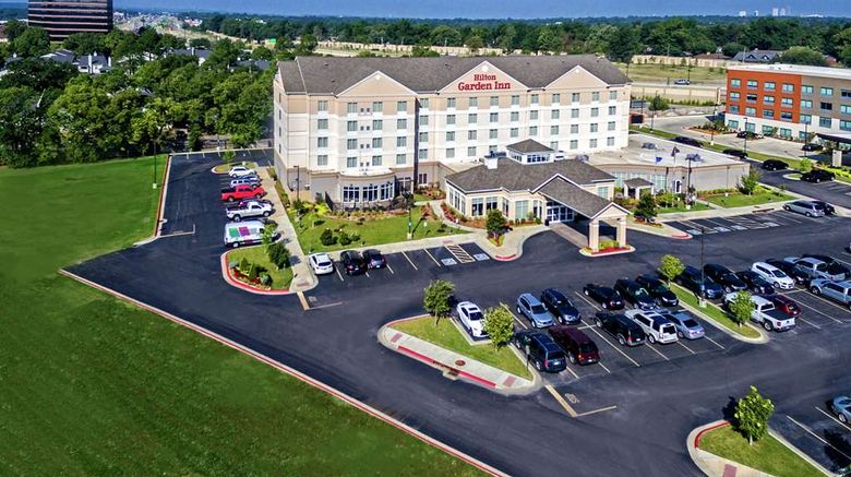 <b>Hilton Garden Inn Tulsa Midtown Exterior</b>. Images powered by <a href="https://iceportal.shijigroup.com/" title="IcePortal" target="_blank">IcePortal</a>.