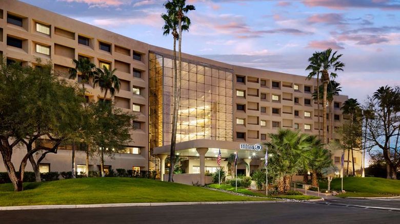 <b>Hilton Tucson East Exterior</b>. Images powered by <a href="https://iceportal.shijigroup.com/" title="IcePortal" target="_blank">IcePortal</a>.