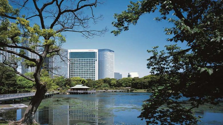 <b>Conrad Tokyo Exterior</b>. Images powered by <a href=https://www.travelagewest.com/Hotels/Tokyo/