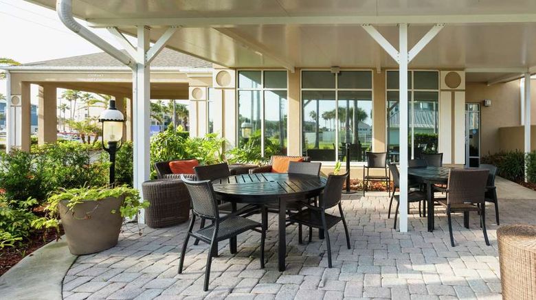 <b>Hilton Garden Inn St. Augustine Beach Exterior</b>. Images powered by <a href="https://iceportal.shijigroup.com/" title="IcePortal" target="_blank">IcePortal</a>.