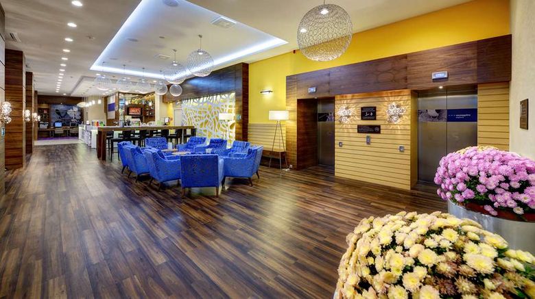 <b>Hampton Volgograd Profsoyuznaya Lobby</b>. Images powered by <a href="https://iceportal.shijigroup.com/" title="IcePortal" target="_blank">IcePortal</a>.