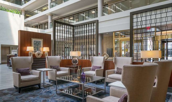 Embassy Suites Washington, DC Georgetown Lobby