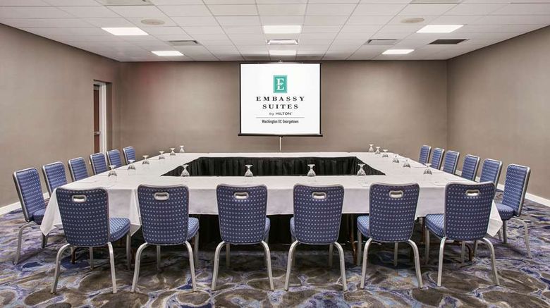 <b>Embassy Suites Washington, DC Georgetown Meeting</b>. Images powered by <a href="https://iceportal.shijigroup.com/" title="IcePortal" target="_blank">IcePortal</a>.