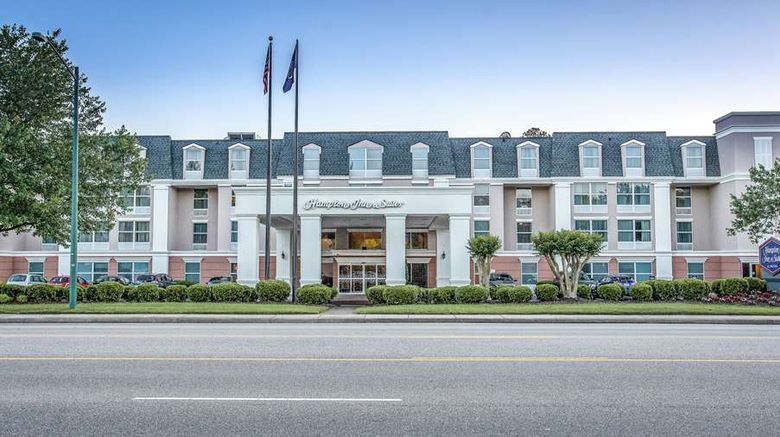 Hampton Inn  and  Suites Williamsburg Exterior. Images powered by <a href="https://iceportal.shijigroup.com" target="_blank" rel="noopener">Ice Portal</a>.