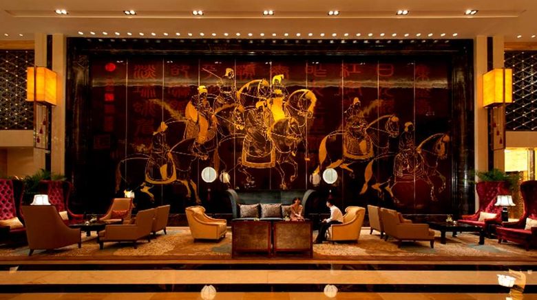 <b>Hilton Xi'an Lobby</b>. Images powered by <a href="https://iceportal.shijigroup.com/" title="IcePortal" target="_blank">IcePortal</a>.