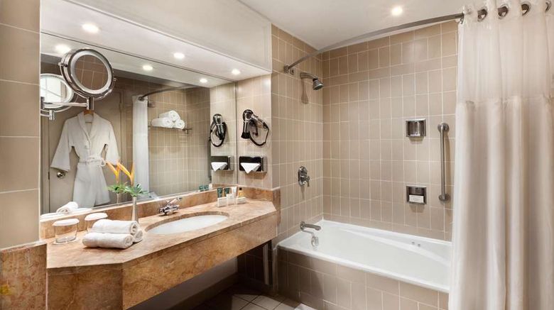 <b>Hilton Yaounde Room</b>. Images powered by <a href="https://iceportal.shijigroup.com/" title="IcePortal" target="_blank">IcePortal</a>.