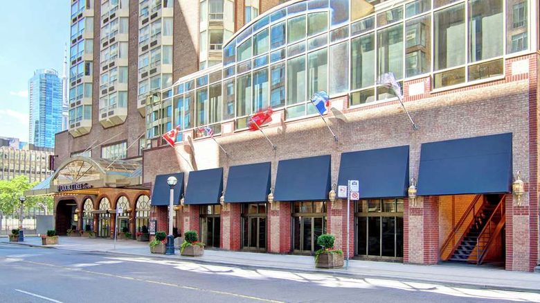 <b>DoubleTree by Hilton Toronto Downtown Exterior</b>. Images powered by <a href="https://iceportal.shijigroup.com/" title="IcePortal" target="_blank">IcePortal</a>.