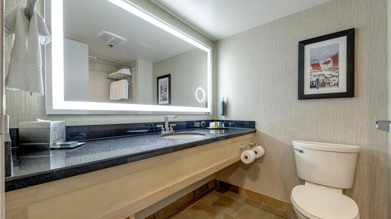 <b>Hilton Whistler Resort & Spa Room</b>. Images powered by <a href="https://iceportal.shijigroup.com/" title="IcePortal" target="_blank">IcePortal</a>.