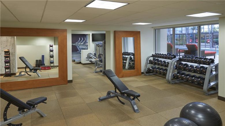 <b>Hilton Toronto Airport Hotel & Suites Health</b>. Images powered by <a href="https://iceportal.shijigroup.com/" title="IcePortal" target="_blank">IcePortal</a>.