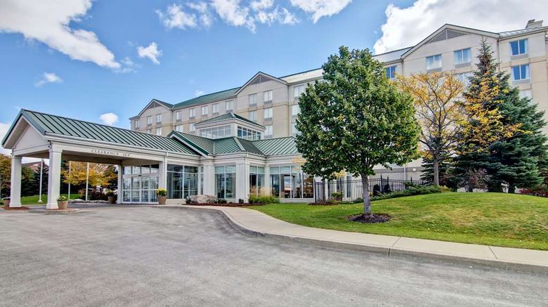 Hilton Garden Inn Toronto Mississauga Exterior. Images powered by <a href="https://iceportal.shijigroup.com" target="_blank" rel="noopener">Ice Portal</a>.