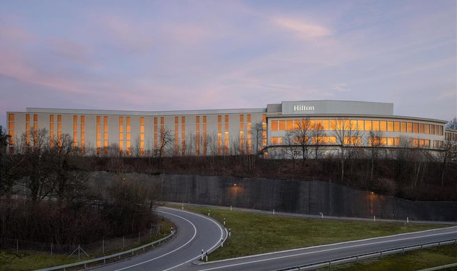 Hilton Zurich Airport Exterior