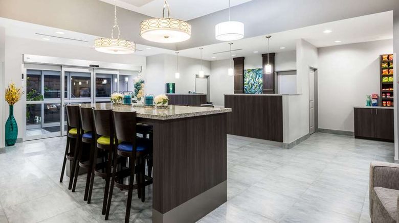 <b>Hawthorn Extended Stay by Wyndham Midland Lobby</b>. Images powered by <a href="https://iceportal.shijigroup.com/" title="IcePortal" target="_blank">IcePortal</a>.