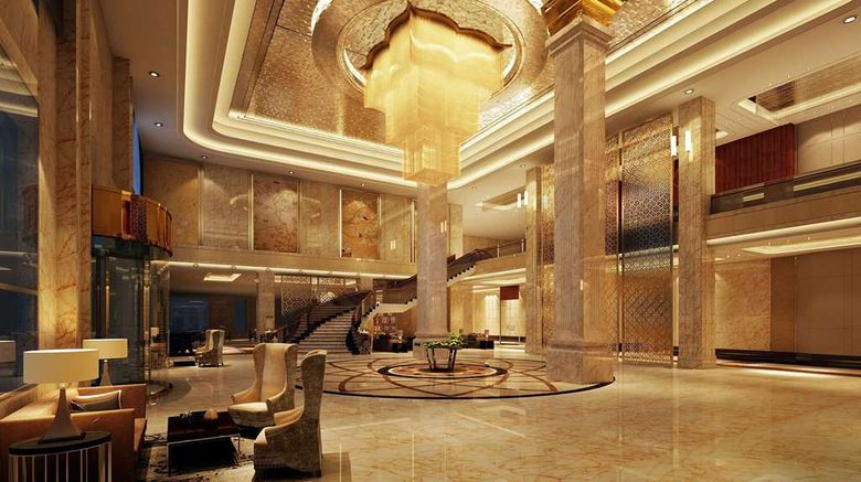 <b>Days Hotel Xinjinyue Fuzhou Lobby</b>. Images powered by <a href="https://iceportal.shijigroup.com/" title="IcePortal" target="_blank">IcePortal</a>.