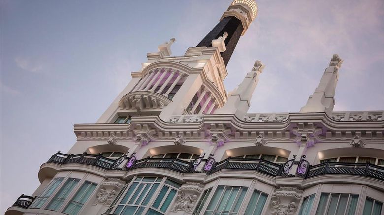 ME Madrid Reina Victoria Exterior. Images powered by <a href="https://iceportal.shijigroup.com" target="_blank" rel="noopener">Ice Portal</a>.