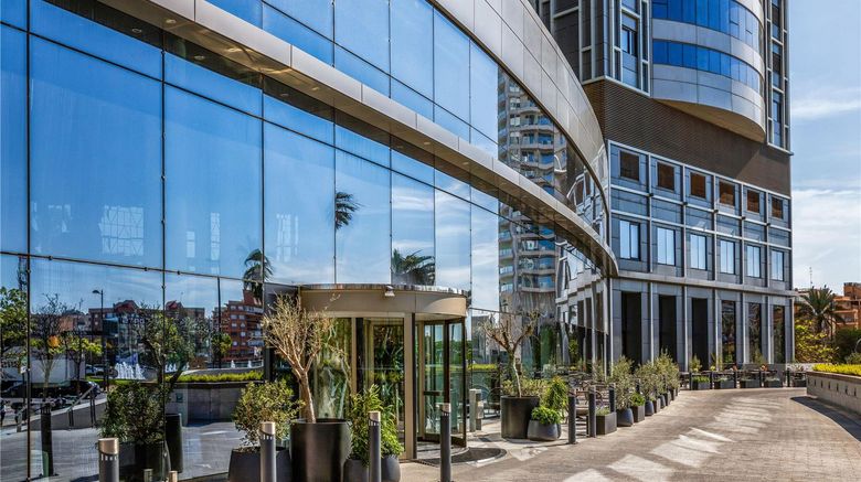 <b>Melia Valencia Palacio de Congresos Exterior</b>. Images powered by <a href="https://iceportal.shijigroup.com/" title="IcePortal" target="_blank">IcePortal</a>.