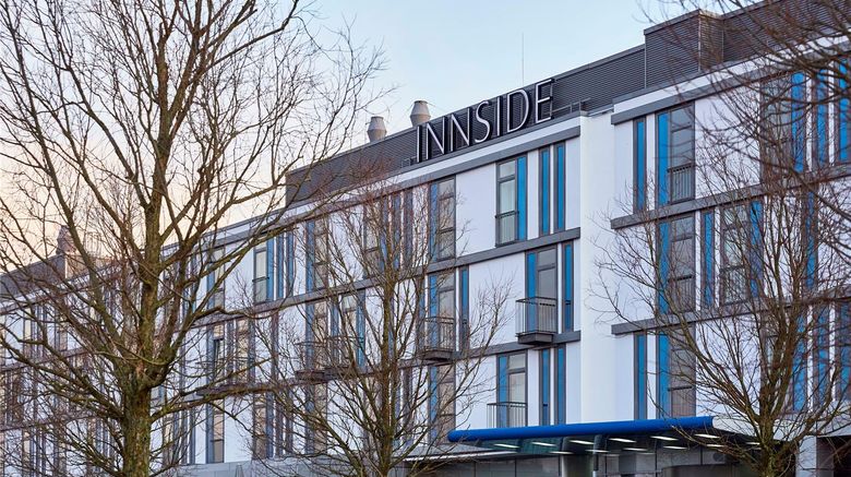 <b>INNSIDE Bremen Exterior</b>. Images powered by <a href="https://iceportal.shijigroup.com/" title="IcePortal" target="_blank">IcePortal</a>.
