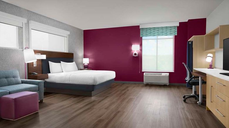 <b>Home2 Suites by Hilton Clarksville Room</b>. Images powered by <a href="https://iceportal.shijigroup.com/" title="IcePortal" target="_blank">IcePortal</a>.