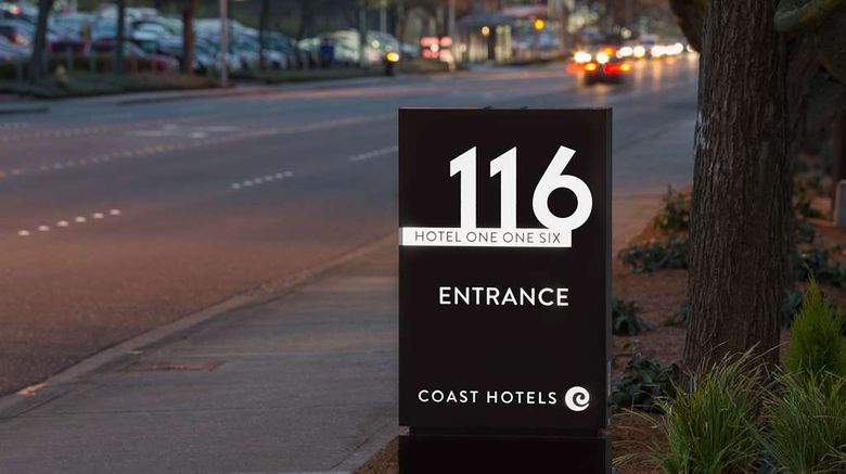 <b>Hotel 116, a Coast Hotel Exterior</b>. Images powered by <a href="https://iceportal.shijigroup.com/" title="IcePortal" target="_blank">IcePortal</a>.