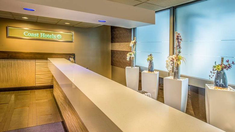 <b>Hotel 116, a Coast Hotel Lobby</b>. Images powered by <a href="https://iceportal.shijigroup.com/" title="IcePortal" target="_blank">IcePortal</a>.