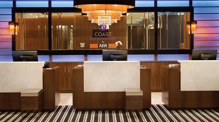 Coast Coal Harbour Hotel Lobby