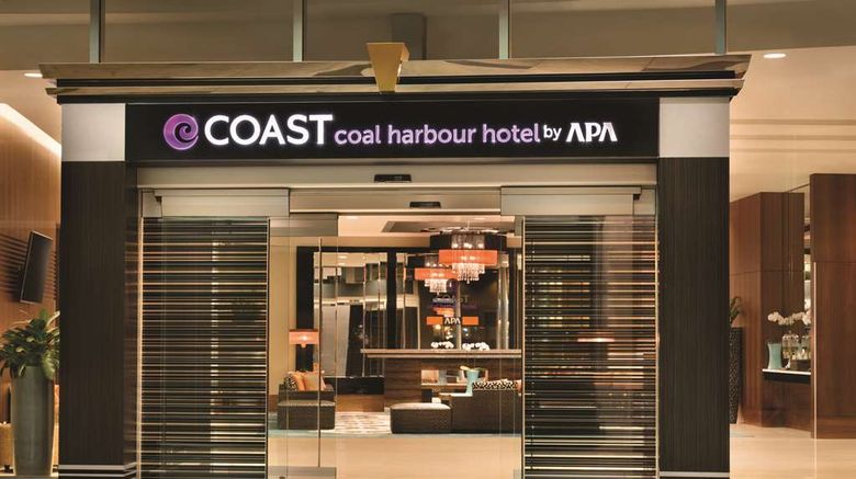 <b>Coast Coal Harbour Hotel Exterior</b>. Images powered by <a href="https://iceportal.shijigroup.com/" title="IcePortal" target="_blank">IcePortal</a>.