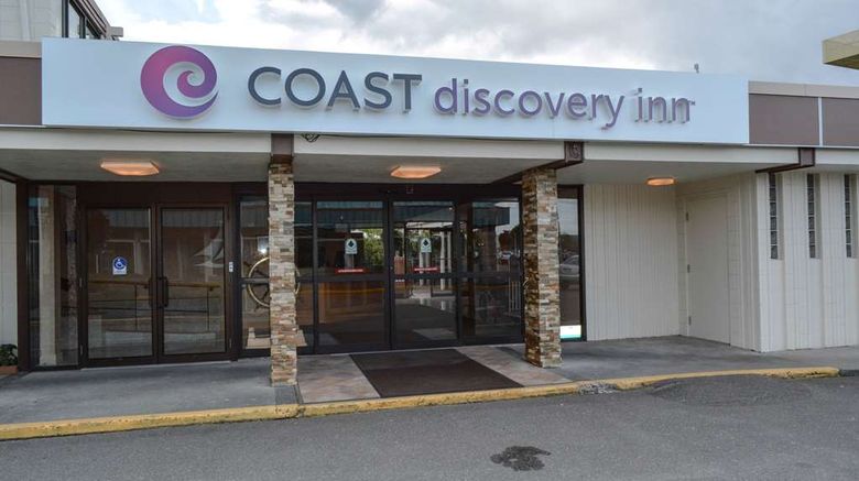 <b>The Coast Discovery Inn and Marina Exterior</b>. Images powered by <a href="https://iceportal.shijigroup.com/" title="IcePortal" target="_blank">IcePortal</a>.