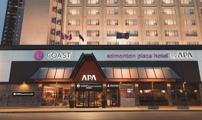 The Coast Edmonton Plaza Hotel Exterior