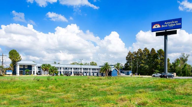 <b>Americas Best Value Inn Gonzales Exterior</b>. Images powered by <a href="https://iceportal.shijigroup.com/" title="IcePortal" target="_blank">IcePortal</a>.