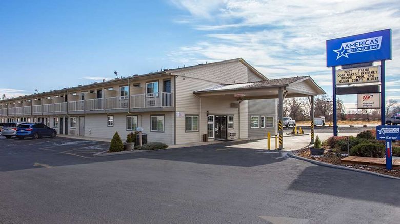 <b>Americas Best Value Inn Burns Exterior</b>. Images powered by <a href="https://iceportal.shijigroup.com/" title="IcePortal" target="_blank">IcePortal</a>.