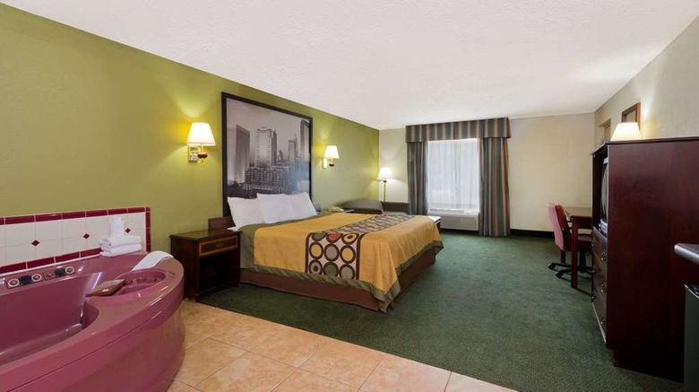 <b>Super 8 Huntersville/Charlotte Area Room</b>. Images powered by <a href="https://iceportal.shijigroup.com/" title="IcePortal" target="_blank">IcePortal</a>.