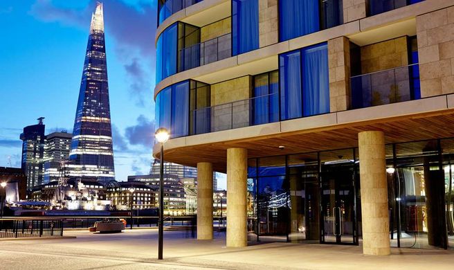 Cheval Three Quays Hotel Exterior