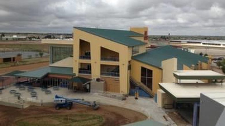 Zia Park Casino, Hotel  and  Racetrack Exterior. Images powered by <a href="https://iceportal.shijigroup.com" target="_blank" rel="noopener">Ice Portal</a>.