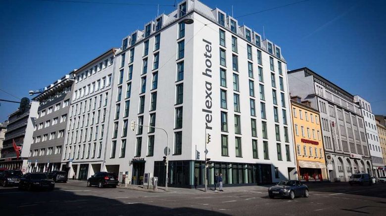 relexa hotel Muenchen Exterior. Images powered by <a href="https://iceportal.shijigroup.com" target="_blank" rel="noopener">Ice Portal</a>.