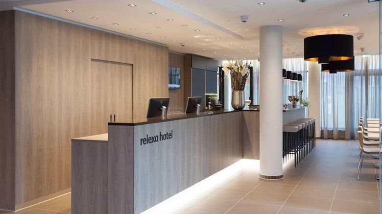 <b>relexa hotel Muenchen Lobby</b>. Images powered by <a href="https://iceportal.shijigroup.com/" title="IcePortal" target="_blank">IcePortal</a>.
