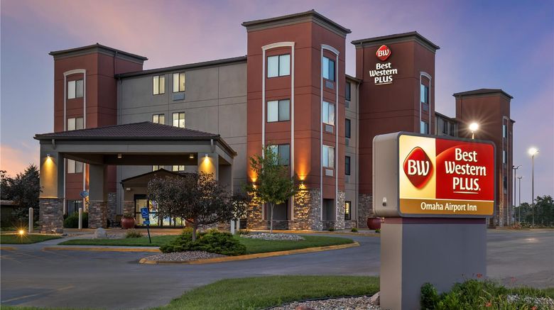 Best Western Plus Omaha Airport Inn Exterior. Images powered by <a href="https://iceportal.shijigroup.com" target="_blank" rel="noopener">Ice Portal</a>.