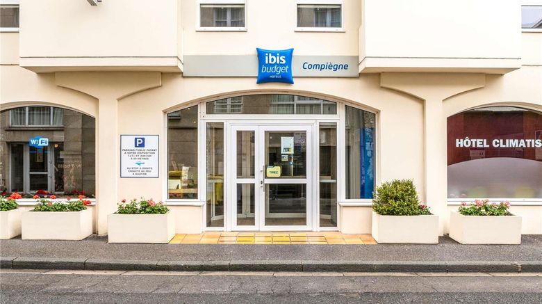 <b>Ibis Budget Compiegne Centre Exterior</b>. Images powered by <a href="https://iceportal.shijigroup.com/" title="IcePortal" target="_blank">IcePortal</a>.