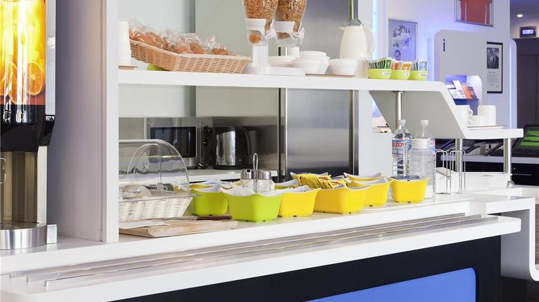 <b>Ibis Budget Paris Porte de Bagnolet Restaurant</b>. Images powered by <a href="https://iceportal.shijigroup.com/" title="IcePortal" target="_blank">IcePortal</a>.