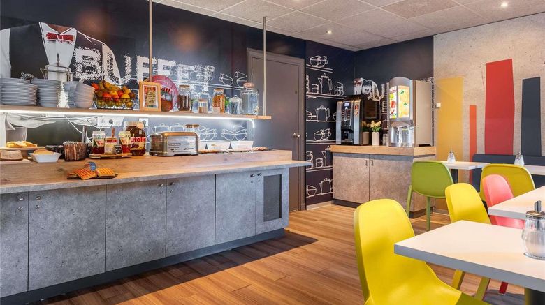 <b>Ibis Budget Caen Mondeville Restaurant</b>. Images powered by <a href="https://iceportal.shijigroup.com/" title="IcePortal" target="_blank">IcePortal</a>.