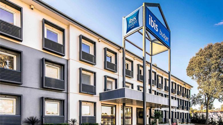 Ibis Budget Campbelltown Exterior. Images powered by <a href="https://iceportal.shijigroup.com" target="_blank" rel="noopener">Ice Portal</a>.