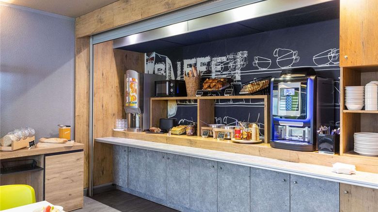 <b>Ibis Budget Carcassonne La Cite Restaurant</b>. Images powered by <a href="https://iceportal.shijigroup.com/" title="IcePortal" target="_blank">IcePortal</a>.