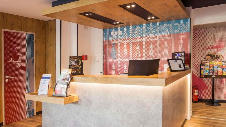 <b>Ibis Budget Montpellier Centre Exterior</b>. Images powered by <a href="https://iceportal.shijigroup.com/" title="IcePortal" target="_blank">IcePortal</a>.