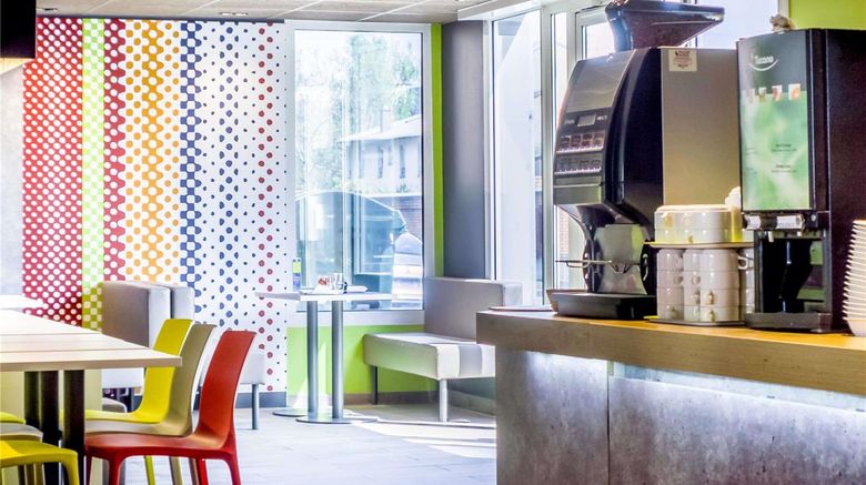 <b>Ibis Budget Colmar Centre Ville Restaurant</b>. Images powered by <a href="https://iceportal.shijigroup.com/" title="IcePortal" target="_blank">IcePortal</a>.