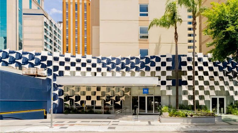 Ibis Budget Sao Paulo Paulista Exterior. Images powered by <a href="https://iceportal.shijigroup.com" target="_blank" rel="noopener">Ice Portal</a>.