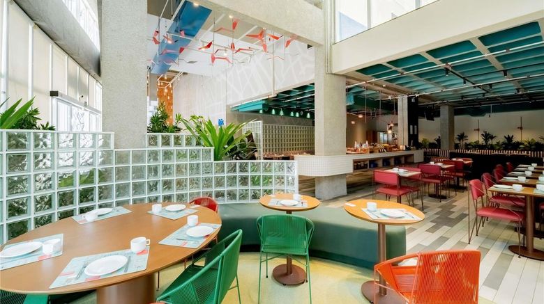 <b>Ibis Budget Sao Paulo Paulista Restaurant</b>. Images powered by <a href="https://iceportal.shijigroup.com/" title="IcePortal" target="_blank">IcePortal</a>.