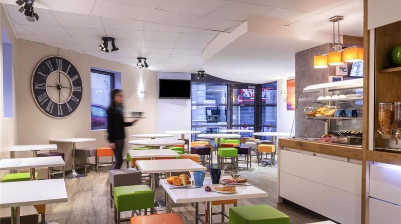 <b>Ibis Budget Cannes Centre Ville Restaurant</b>. Images powered by <a href="https://iceportal.shijigroup.com/" title="IcePortal" target="_blank">IcePortal</a>.