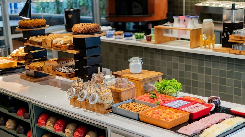 <b>Ibis Budget Sao Paulo Jardins Restaurant</b>. Images powered by <a href="https://iceportal.shijigroup.com/" title="IcePortal" target="_blank">IcePortal</a>.